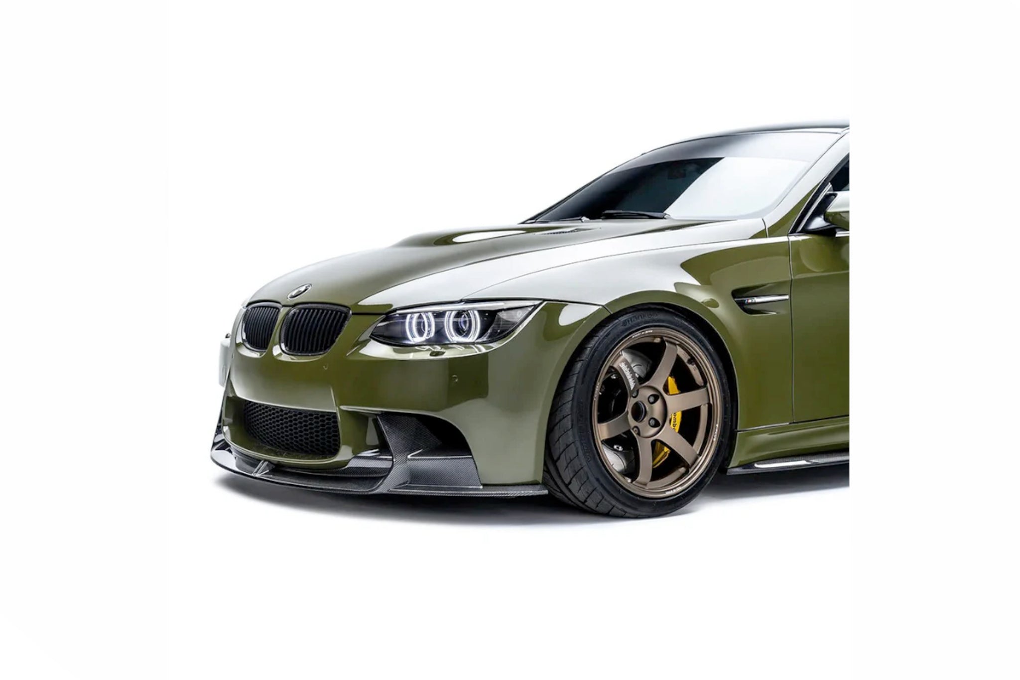 Adro Carbon Fibre Front Splitter - BMW E90 | E92 | E93 M3 - Evolve Automotive